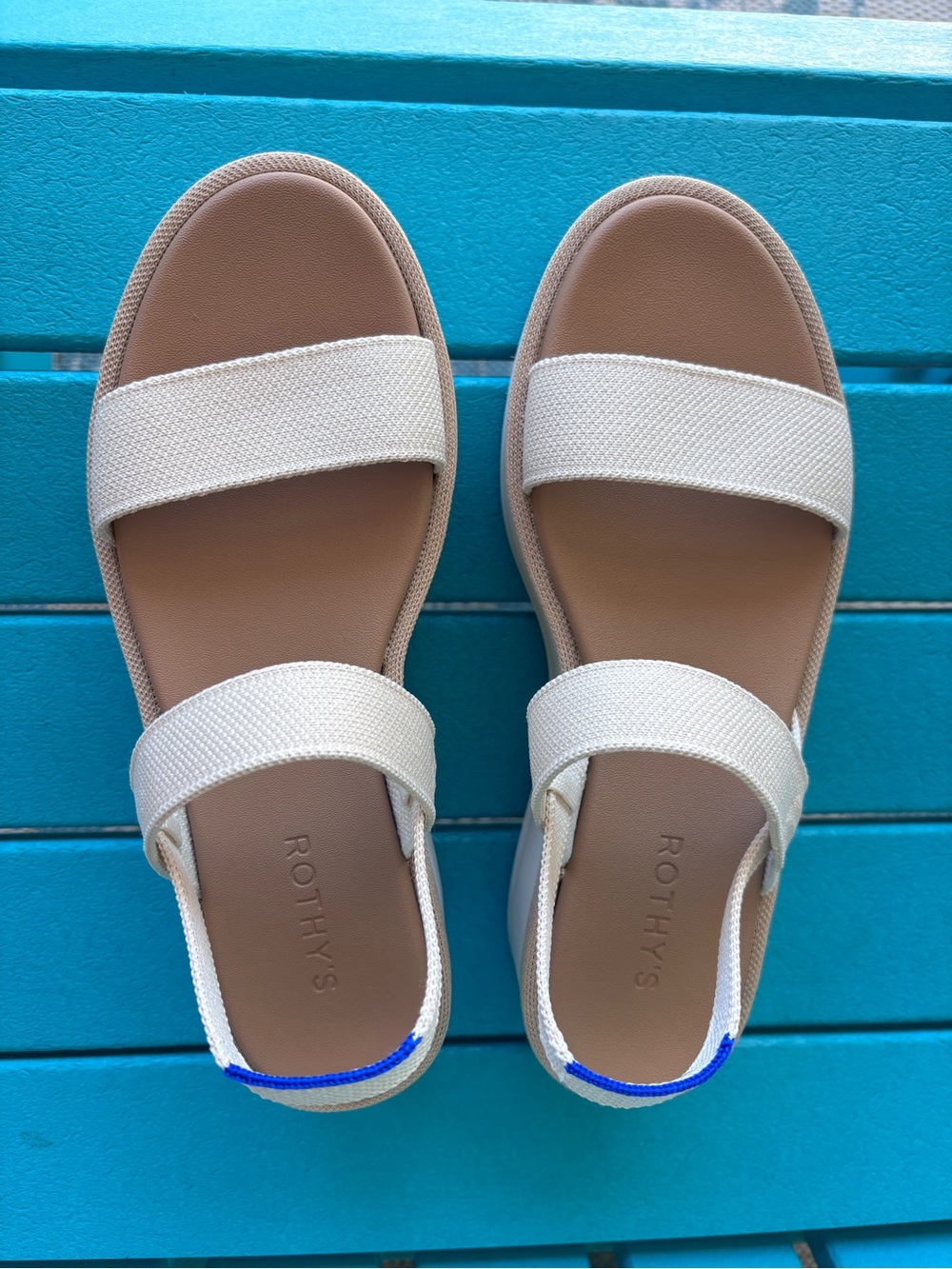 Rothy's The Lightweight Sandals - Salt